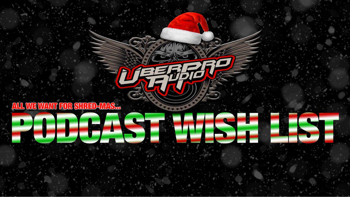 UberProAudio's tweet image. All we want for Shredmas is to talk guitars &amp;amp; music on our podcast with the following peeps:
@DSaRemainsDSame 
@strombo 
@ChrisShiflett71 
@JamesPMorrison 
@Engineer_Jim 
@TINBand 
@GrantMickelson 
@PeteLoeffler 
@DanDoneganGtr 
@Slash 
...we can dream