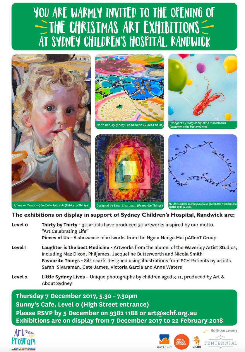 ArtsinHealth00's tweet photo. @WaverleyCouncil #NgalaNangaMai pARenT Groups Pieces of Us Exhibition Opens 7 December 5.30-7.30pm Sunny's Cafe @Sydney_Kids  High Street Randwick. Please join our special Welcome to Country Warrada Dancers will be performing followed by refreshments and a chance to enjoy our art https://t.co/bST6f1Cgtx