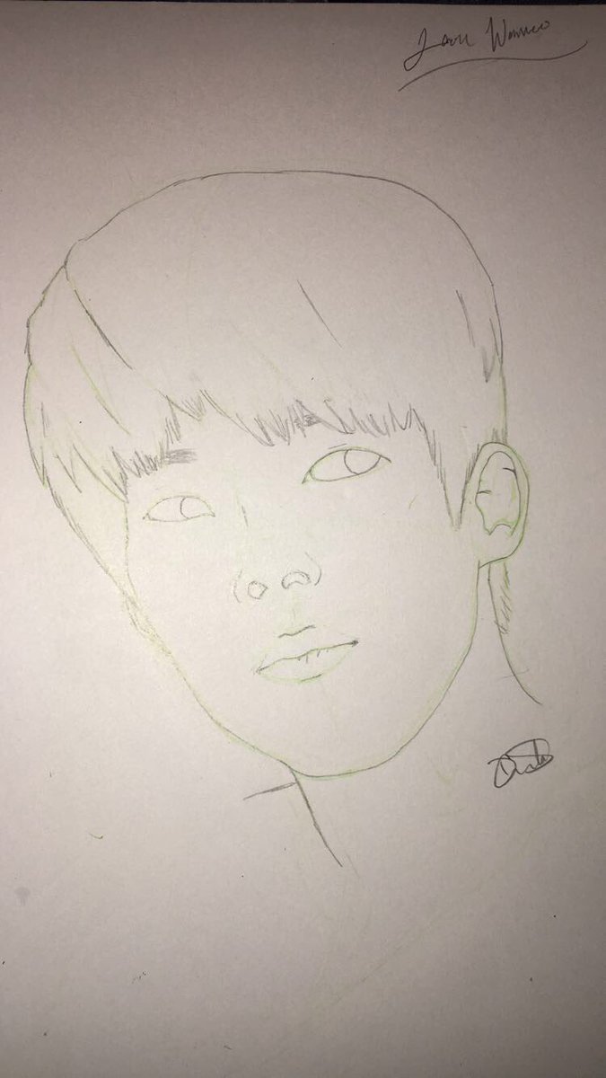 Unexpectancy's tweet image. I tried my hand at this beauty 
Might actually color this one, who knows. 
#CurrentWork 171205