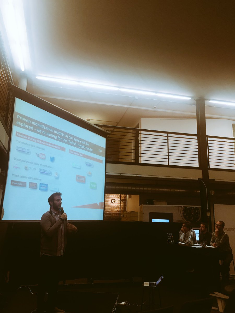 Congrats to <a href="/qalloutcom/">QallOut</a> #1 online platform for freestyle head-to-head debate competitions over live video! #pitch #fundraising cc <a href="/parisoma/">PARISOMA</a>