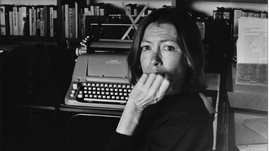 Happy Birthday, Joan Didion. 