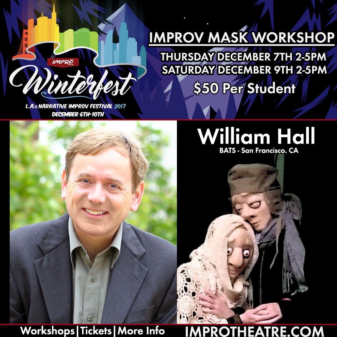 ImproStudioThtr's tweet photo. Our WinterFest 2017 Workshops are going fast!
The Bechdel Test workshop is officially FULL, and we've only got 4 spots left in the Mask Workshops.
Click the link and sign up today before they're all filled!
https://t.co/Ok0PgJUpkO
#improv #IWF17 https://t.co/9KMOvEdLog