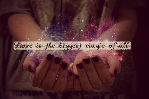 All we need is magic...lots of it