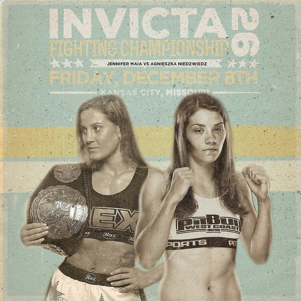 SusanCingari's tweet photo. Can't wait for this #fight on Friday! #Invicta #flyweight champ #JenniferMaia @jennigmaia is defending her title against #AgnieszkaNiedźwiedź ⠀
.⠀
.⠀
This will be Maia's third defence since she won the belt at her @invictafc debut at #Invicta16. Coul… https://t.co/m45x8lEg2a https://t.co/v7CmPE6xGI