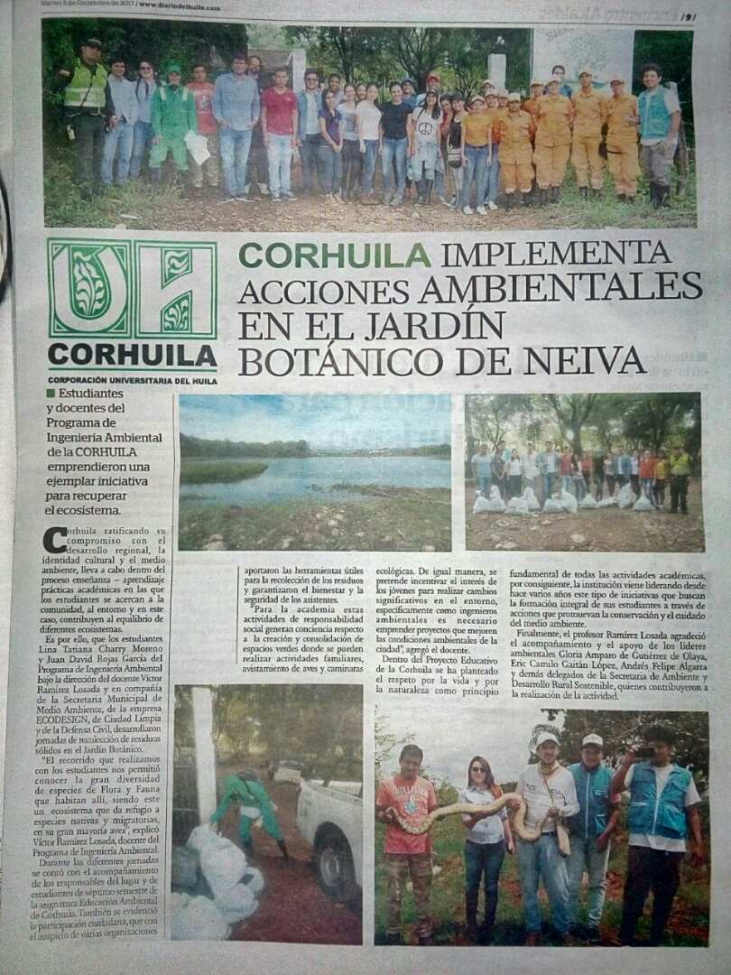 EcodesignColsas's tweet image. Excelente alianza con estudiantes de ingeniería ambiental de la Corhuila, por una Neiva mas soñada y resiliente al cambio climático.