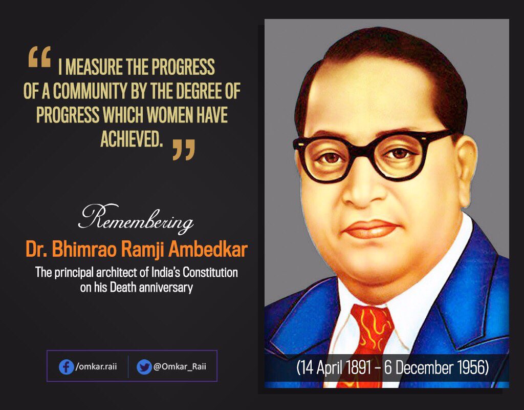 Known as Baba Saheb Chief Architect of Indian Constitution Babasaheb Ambedkar 