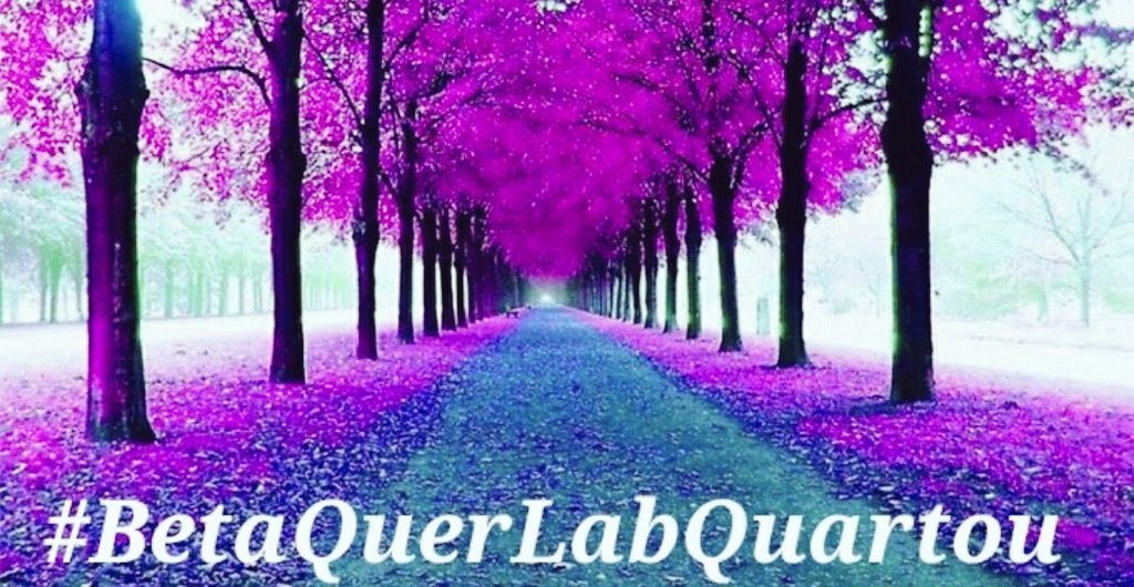 Quartou Betas!!! 
#BetaQuerLab #BetaQuerLabQuartou