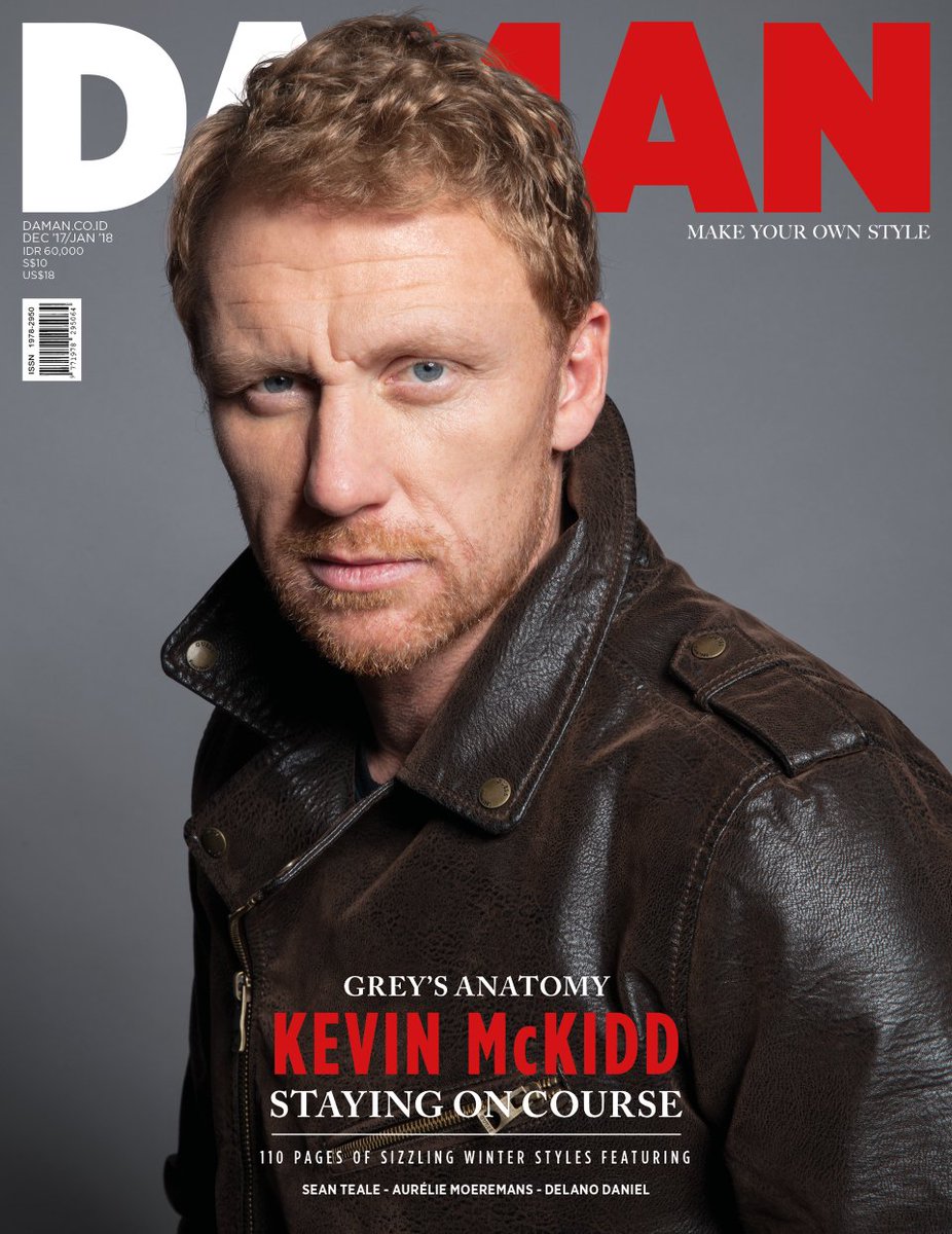 DAMAN_Magazine's tweet photo. The December/January issue of #DAMANmagazine is out now! Click https://t.co/vtyiPv9YPQ to see what's inside the new edition of the magazine. On the cover is @TheRealKMcKidd. #DAMAN #KevinMcKidd #DecJan #newissue https://t.co/w9N5nEnRa3