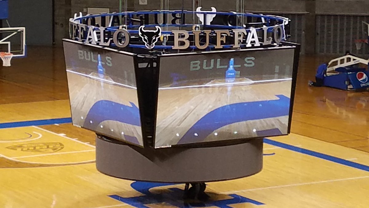 george_trace's tweet photo. A new update at Alumni Arena by VSP Graphic Group last week. Added a little spirit. #SPIRITMARK #HORNSUP #VSPSTRONG https://t.co/eVV1ZJB5KA