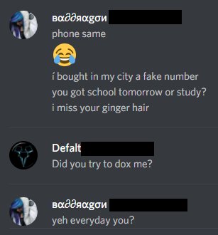 _defaltsec_'s tweet photo. This is what I come back to...I can't take a break!
Letting you all know now, you'll all FAIL c:
No hard-feelings, keep trying <3 xx
#dox #undoxable #DefAltSec https://t.co/LWRXhYCVaf