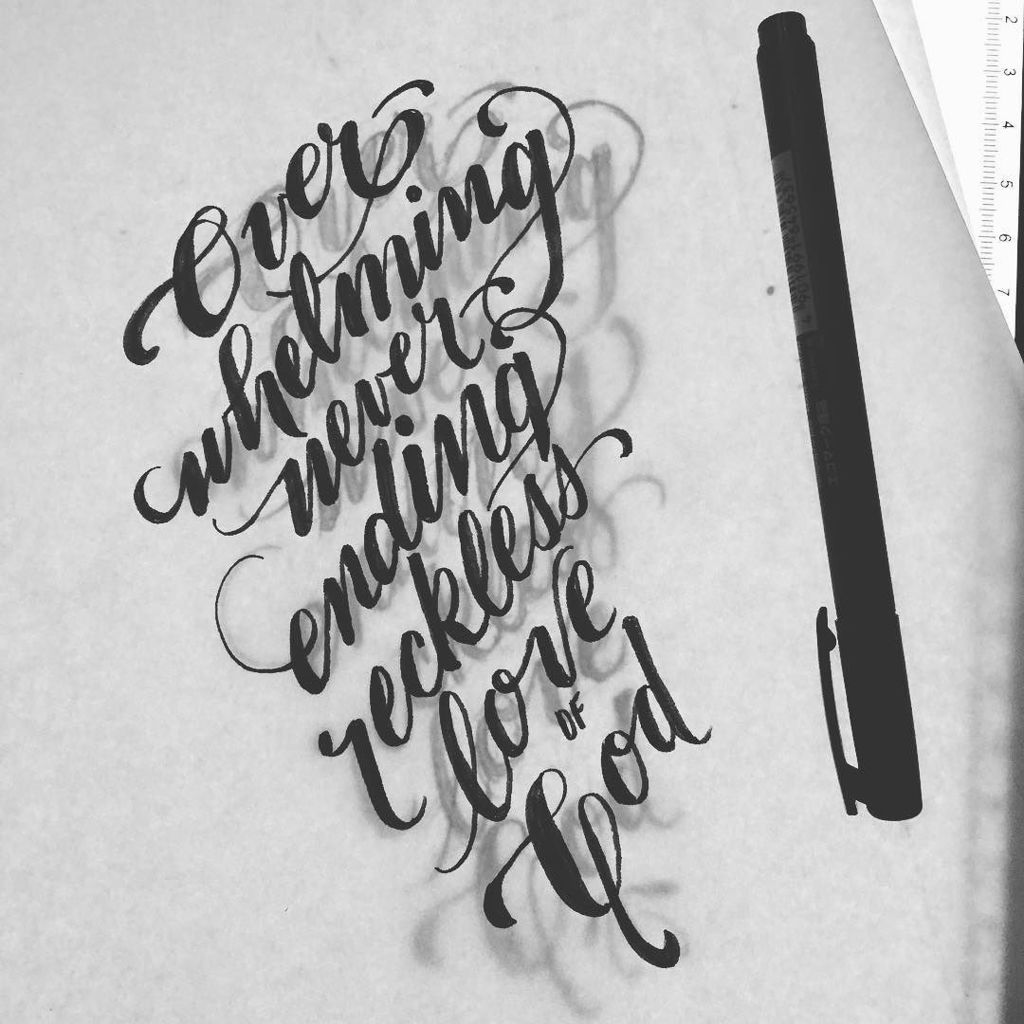 mharrell34's tweet photo. Next comes the inking. These words are haunting me... The spirit of love is pursuing still.
•
•
•
#lettersbyhandandheart #handlettering #thedailytype #typedaily #goodtype #typografi #letteringco #calligritype #lettering #typographie #typegang #handty… https://t.co/sOB0JTnG5N https://t.co/e668zbGi8e
