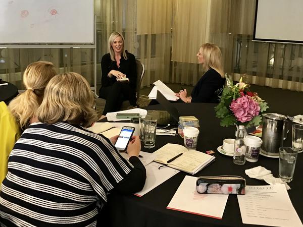 Littlecomes's tweet photo. Such a fantastic bonus to have @AngelaCeberano of @Flourish_PR join us over lunch and share her #PR &amp; #media insights into building your #influence. Best takeaway was to keep it real &amp; don't over stage your message otherwise it looks too much like an advert. https://t.co/q2VlRG3Mwf