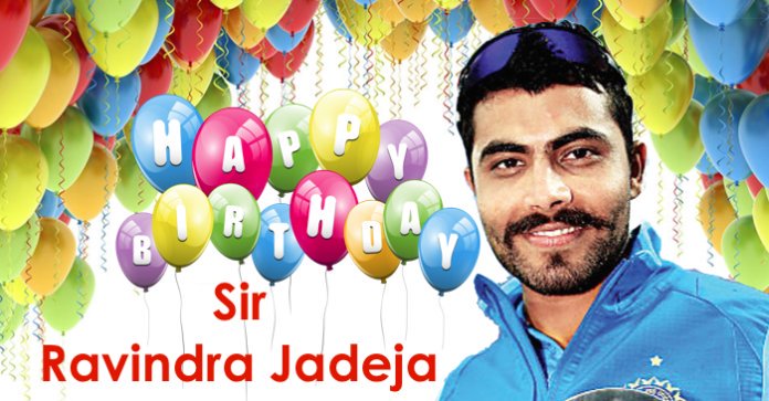 Happy birthday to Ravindra Jadeja 