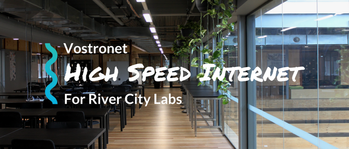 VostroNet's tweet photo. VostroNet has provided a world-class internet solution to @RiverCityLabs at Fortitude Valley, Brisbane! #vostronet #rivercitylabs #aruba #buildingabetternetwork https://t.co/pHkk1cdESD