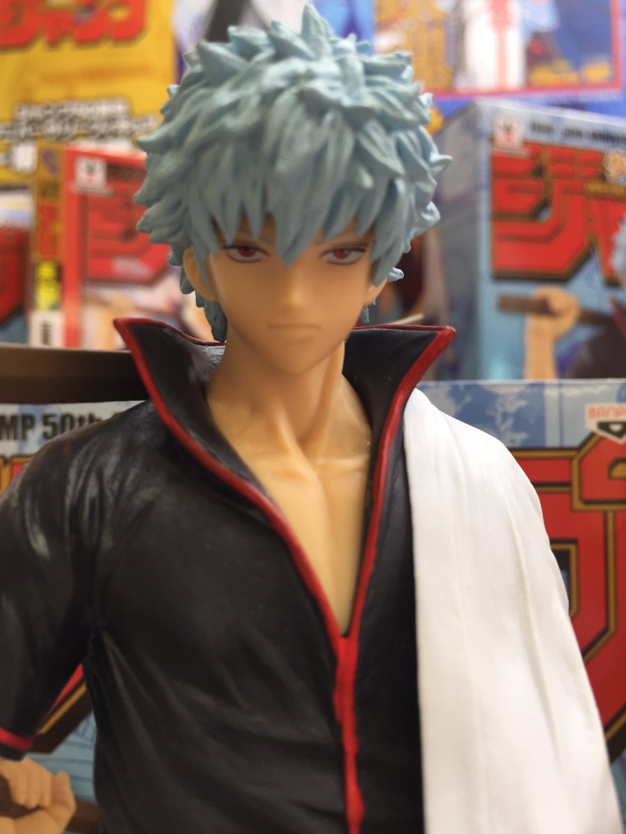 セガ龍ヶ崎 Ar Twitter 景品入荷情報 本日 ジャンプ５０周年アニバーサリーフィギュア 坂田銀時 を入荷しました ジャンプ50周年を記念するフィギュアから銀さんが登場です ジャンプの表紙と同じポーズで同じ迫力を感じる事の出来るフィギュアになって