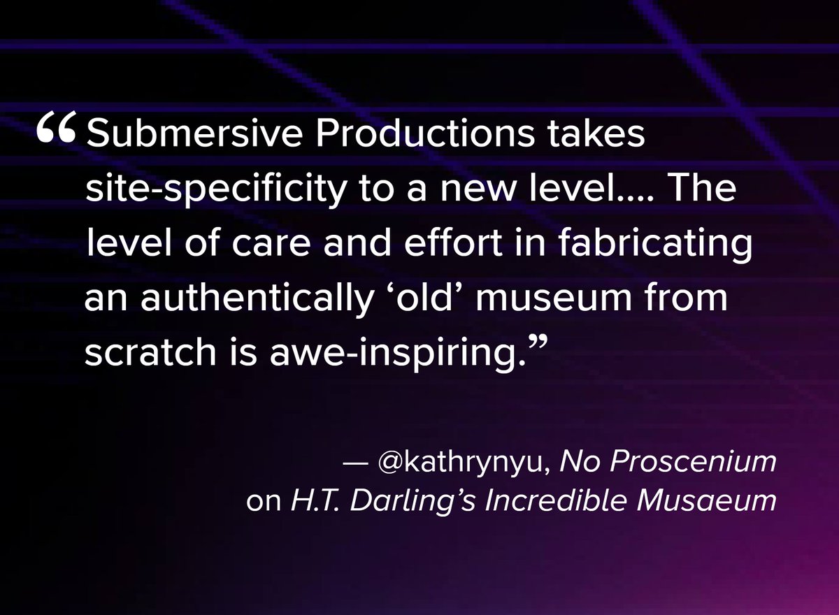 NoProscenium's tweet photo. https://t.co/TMCxyZF8Yk
#HTDarling #Review #Baltimore @ThePeale @SubmersiveLLC https://t.co/MJ2fib4bZR