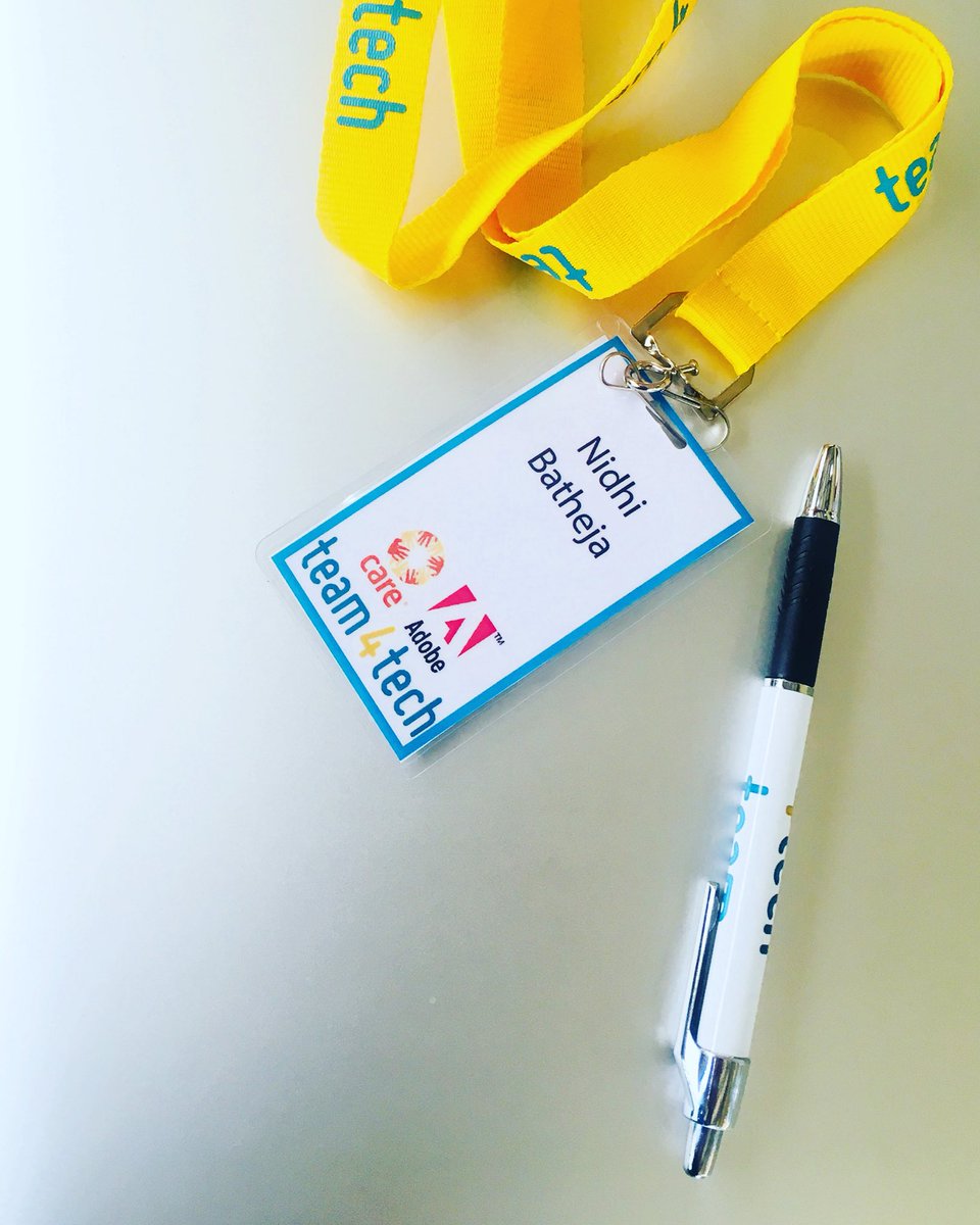 NidhiBatheja's tweet image. #volunteerbadge #team4tech #adobelife #carecambodia