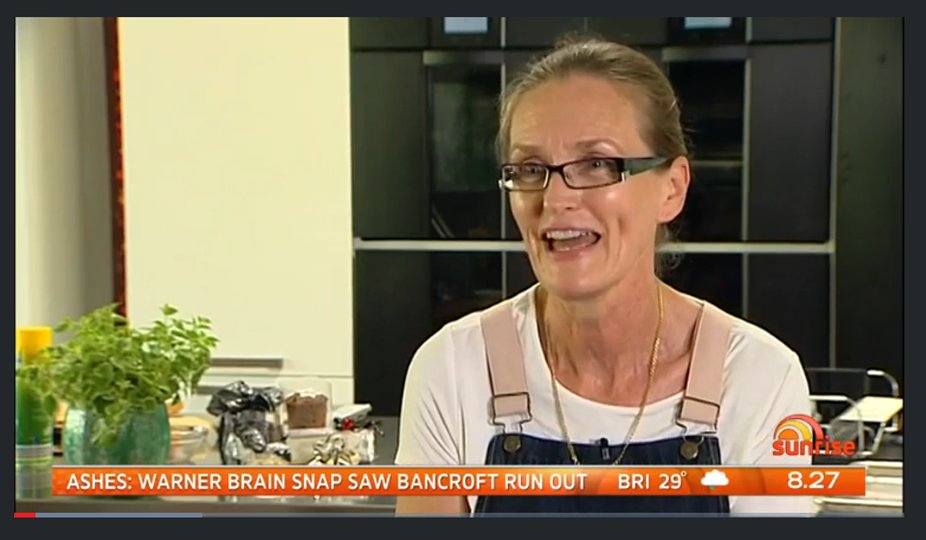 Did you see our fabulous Maker Birgitta on #Sunrise? Check out the video: ow.ly/VFrp30h2GU3 Or order her famous #mincetarts here: goo.gl/H7NjpN