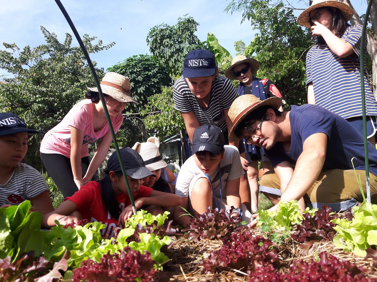 Last Saturday, NIST Rooftop Gardeners visited the Prince Veggie Farm and learned how all creatures and nature are connected! Prince made organic farming a meaningful experience for kids!! How fun! <a href="/NISTSchool/">NIST Int. School</a>