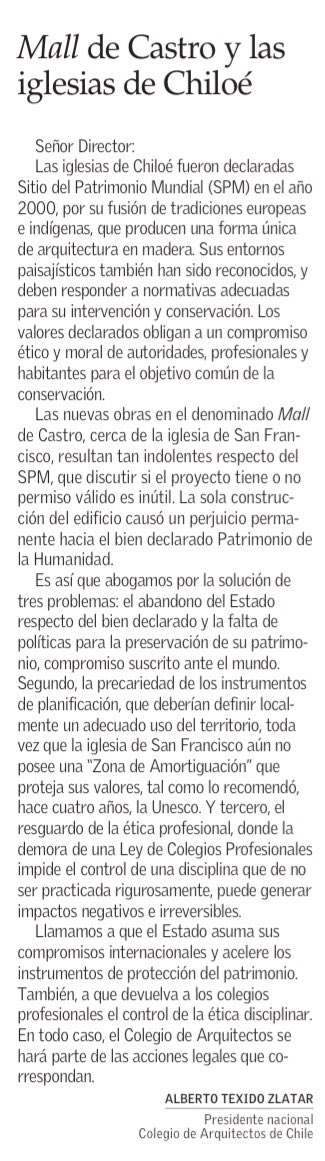 her_trini's tweet photo. Falta de políticas para la preservación del patrimonio #MallCastro https://t.co/V2s8WvXpZw