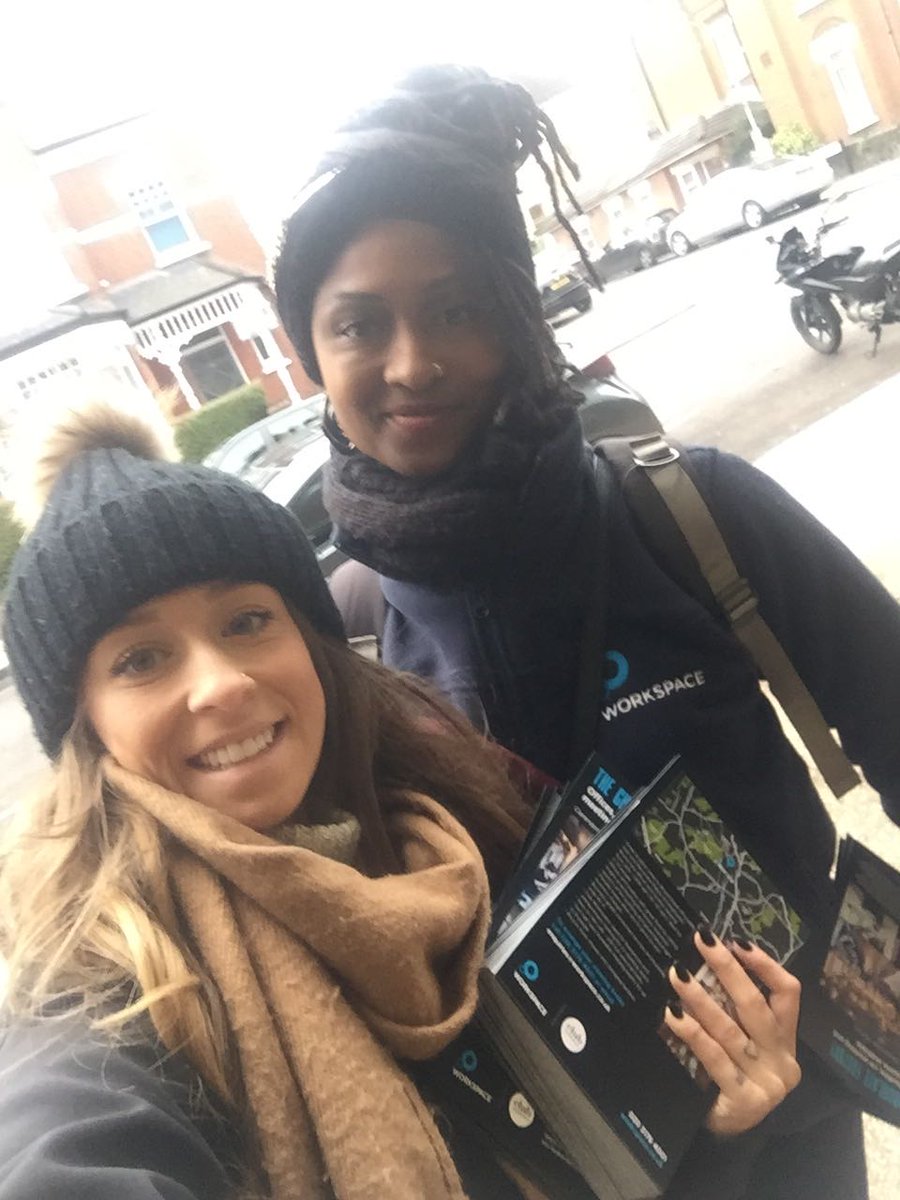 WSParmaHouse's tweet image. Our Marketing Girls from #linkcom are working hard spreading the information about the Chocolate Factory today! Thank you Ladies! #marketing #workspace #NLondonNews  #NorthLondonHour