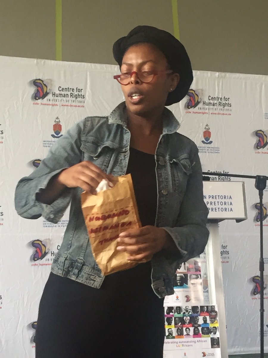 marisagerards's tweet image. #bodypride “what if the body only knows its story of trauma. Who am I out of my pain?” Powerful words by #NondumisoMsimanga #clockworkHeART.