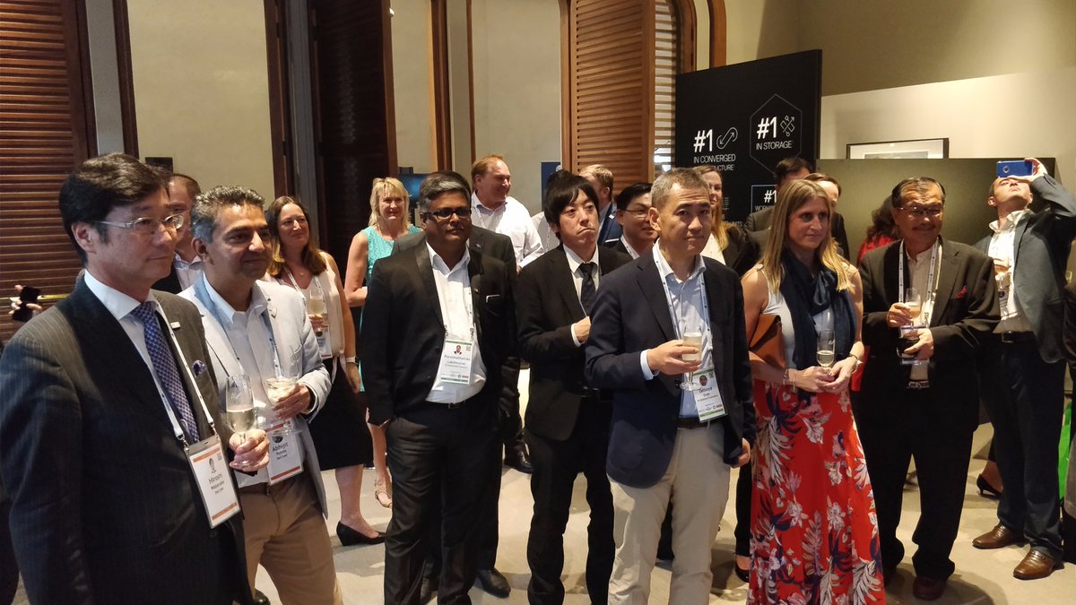 SudarshanAtDell's tweet photo. Glimpses from the @DellEMC Champagne Celebration by the Extraordinary Women of the Channel @CanalysForum 
A toast to celebrate our partners’ &amp; our accomplishments over the past year, hosted by the gracious @CookCherylS
#DellEMCNumeber1
@DellEMCPartners @Tian_Beng_Ng @preetitagala https://t.co/LMODhvkaGO