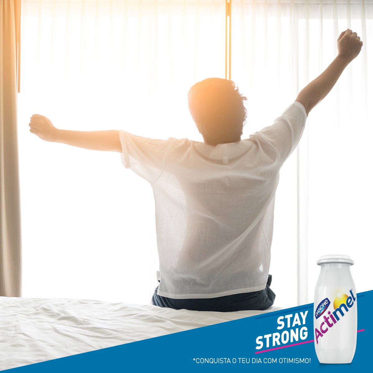 Mais uma manhã? #StayStrong, esta semana só tem 4 dias!