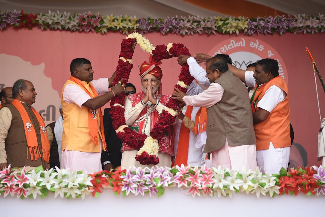 narendramodi's tweet photo. More pictures from Dahod. https://t.co/u3QCvvKKSJ