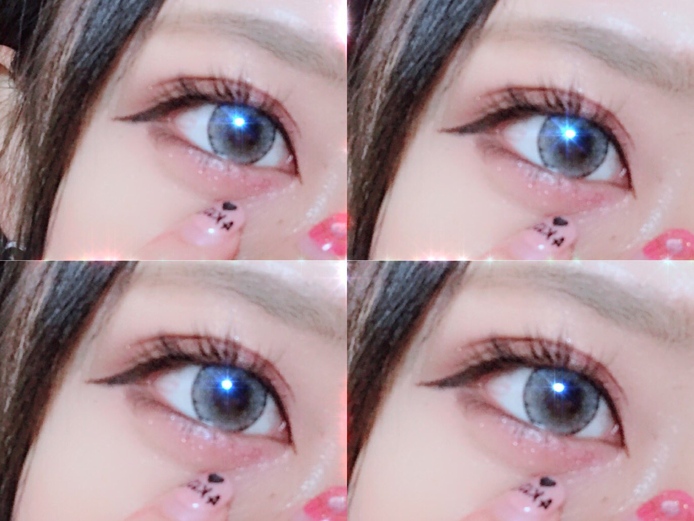 Uzivatel Risa Na Twitteru 最近ピンク系シャドウハマってる ピンク ラメ グレーカラコン 自分の中で最強すぎる 髪色が暗い分 メイクは色素薄めで透明感だしたいよね メイクによって季節感出すのたのしいたのしい 冬はやっぱりグレーがオススメ