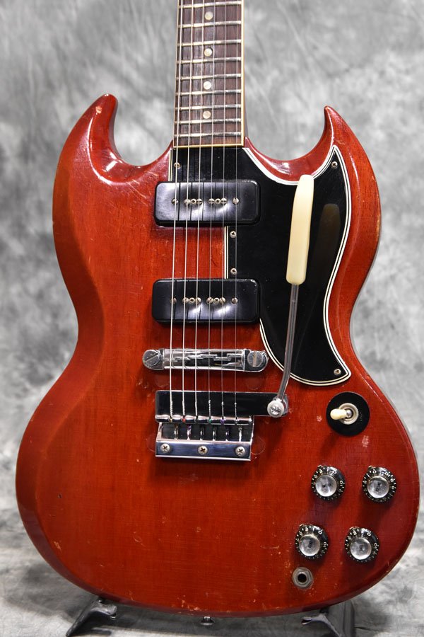 ビンテージギブソン　バイブローラ　60年代後期 マエストロ・ヴァイブローラ搭載の1961年スタイル・ギブソンSG
