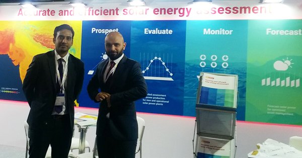 Giridaran Srinivasan and Ismet Veziroglu getting ready for Intersolar India. Visit us at booth #1356
