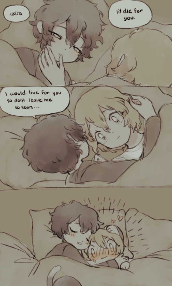 thought about how no one has ever lived for him before