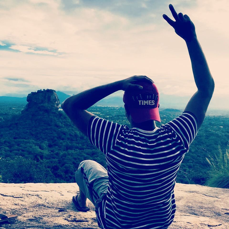 @view of @sigiriyasrilanka from #Pidurangala Rock... 🇱🇰👌😍 @bestviewspots of @sigiriya 
@photocredit : @dak_sera 👍🏻