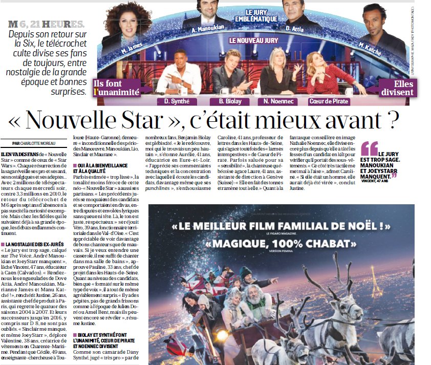 Nouvelle Star (Saison 13) -  Presse DQWGVA_WkAAjJ92