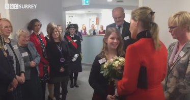 BBCSurrey's tweet photo. ICYMI - Sophie Wessex opened the new @WSBHospices in #Woking yesterday. Here's our video report. #SamBeare https://t.co/ulEVbXW8Ec https://t.co/M3kw8sgmDZ