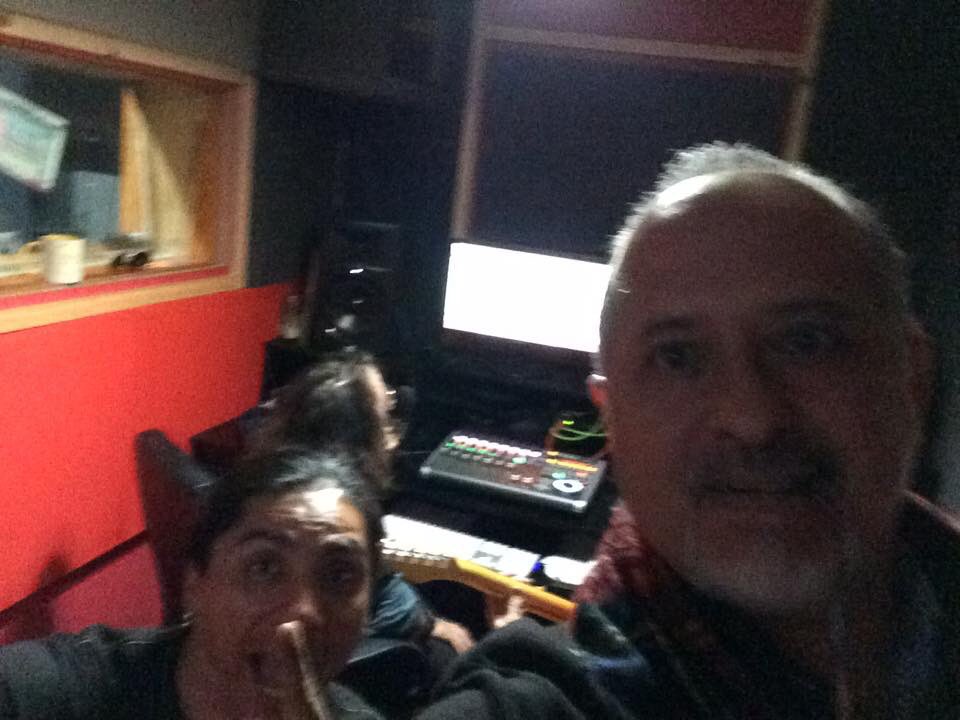 rickdeliz's tweet photo. Recording some classick GJ tracks today with GREEN JELLŸ (Suxx Mexico) at  @358grados Mexico City @Fender @GreenJelloTV https://t.co/szxqlpwmaO