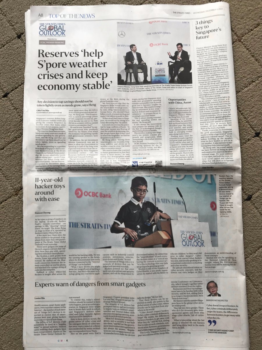 Reuben Paul (@rapst4r) on Twitter photo Opened The Straits Times newspaper this morning and guess who I saw in the news ... :-) <a href="/CyberShaolin/">CyberShaolin</a> <a href="/manopaul/">Mano 'dash4rk' Paul</a> Opened The Straits Times newspaper this morning and guess who I saw in the news ... :-) <a href="/CyberShaolin/">CyberShaolin</a> <a href="/manopaul/">Mano 'dash4rk' Paul</a>