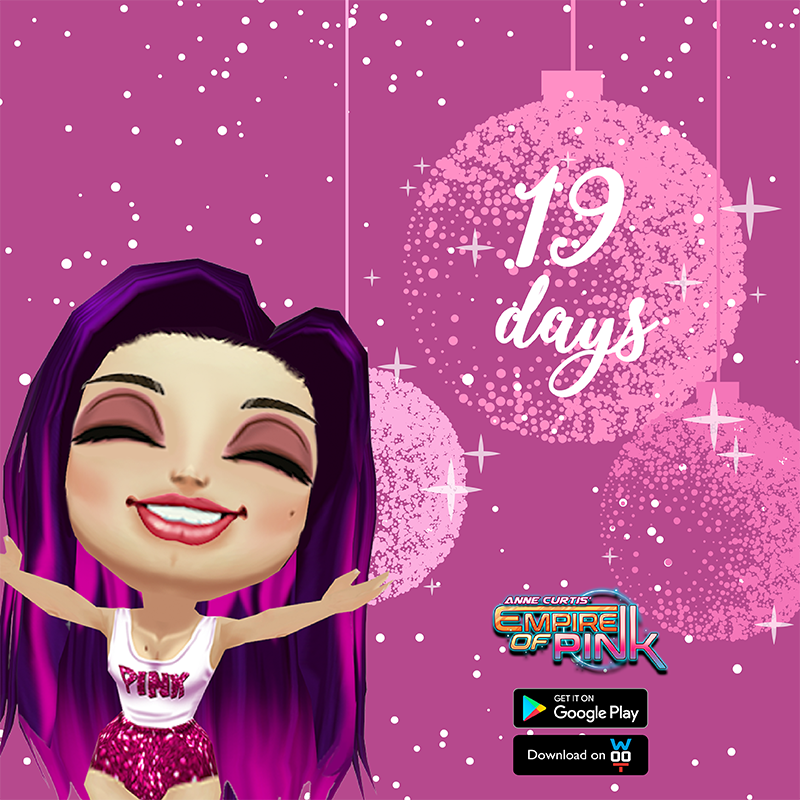 XelebAnne's tweet photo. 19 days to go sweethearts, Have you started wrapping up those presents? 🎁🎄 https://t.co/J4lvXGAUUA