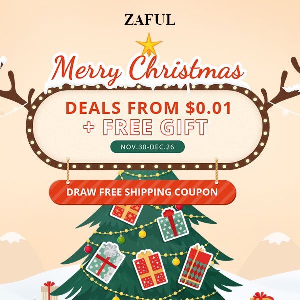 fshion_me's tweet photo. 🤗Merry Christmas &amp; Enjoy Christmas Sale at Zaful #Zaful2017 #Christmas  
Coupon code: zafulbf
Christmas sale : https://t.co/VCjYFcm1bT https://t.co/jjslXIHHrp