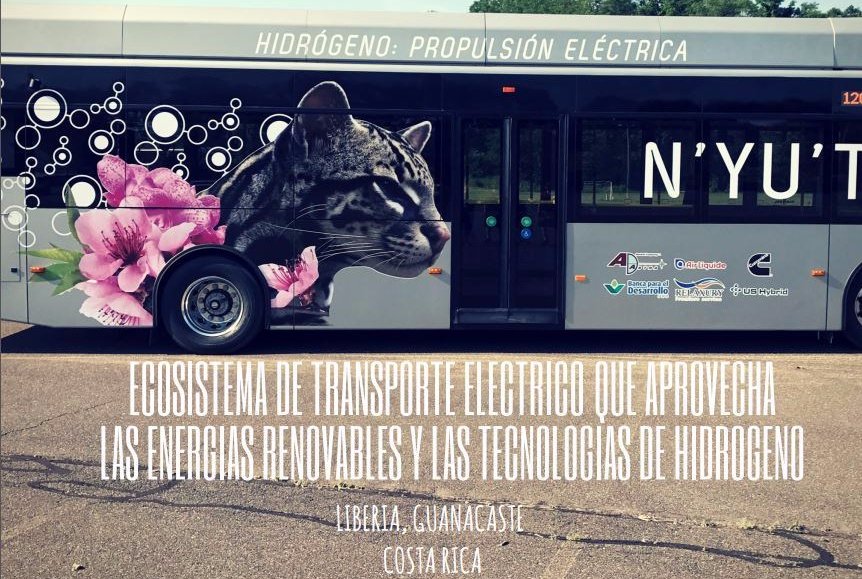 SomosFomento's tweet photo. #Nyuti se inagura #CostaRica Primer Bus Eléctrico #Hidrógeno @AdAstraRocketCR @AdAstraRocket https://t.co/vBUMaZfqbR https://t.co/sS6ThwFz9j