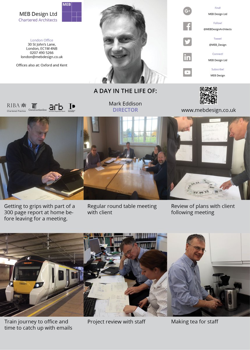 MEB_Design's tweet photo. Good morning! Here's a typical working day of our #Director #MarkEddison. https://t.co/UaGQtUXEFJ
Hope you all have a great productive day ahead!
#DayintheLifeof #MEBDesignLtd #WorkDay #architecture #communities https://t.co/NayalL8V0u