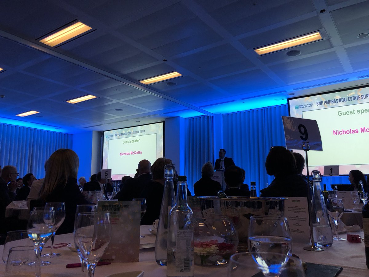 Thanks to <a href="/BNPPRE_UK/">BNPParibasRealEstate</a> for a great evening at yesterday’s Supplier Forum! A wonderful occasion focusing on @NordoffRobbins1 and all the great work they do with special guest speaker <a href="/NMcCarthyPiano/">Nicholas McCarthy</a>