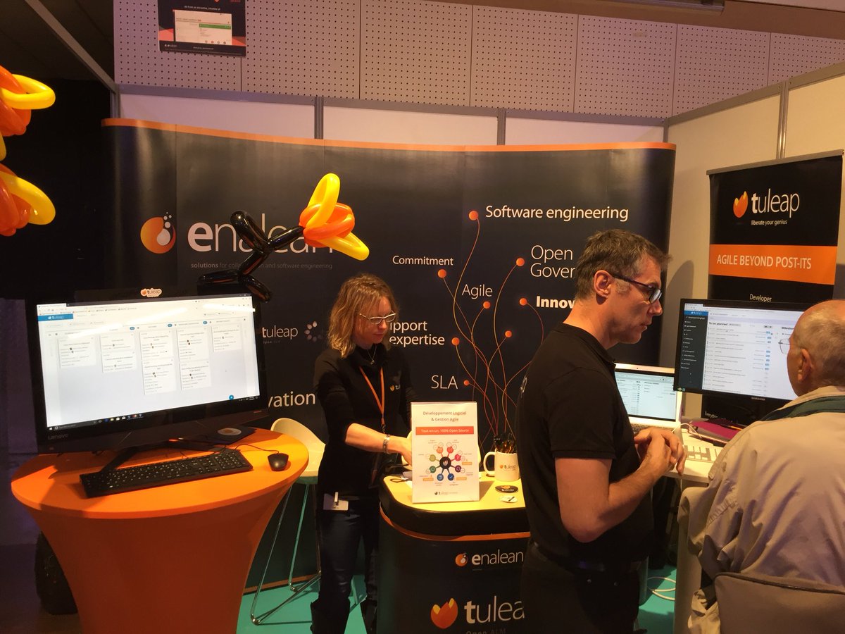 matemaz's tweet image. #OSSPARIS17 venez voir comment accélérer vos development avec #tuleap. Au stand D22 et A7