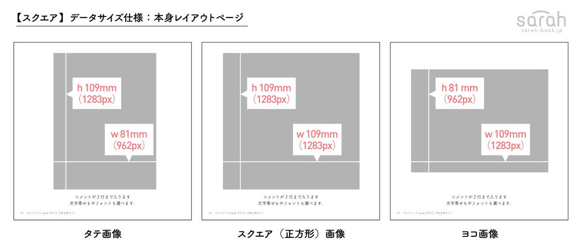 Sarah Tips2 Sarah サラ でオリジナルブックを作るポイント