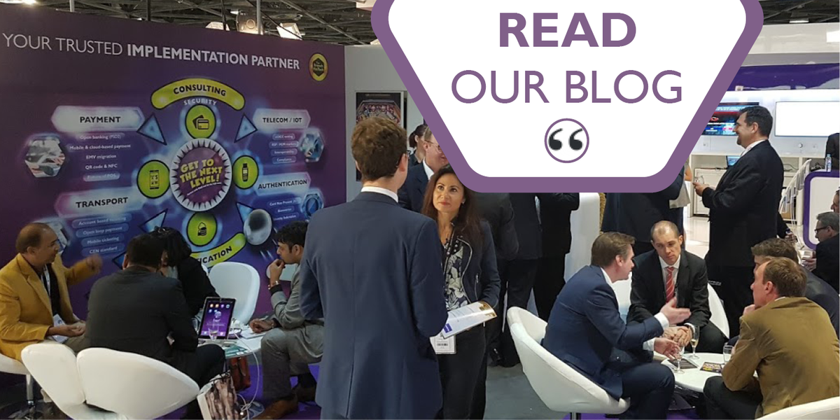 FIMEnews's tweet photo. #FIMEblog | See what we learned at #TRUSTECH2017 in our latest blog exploring the key takeaways of the event: https://t.co/JkXPkzZvu6 @TRUSTECH_Event #payments #transit #wearables #PSD2 https://t.co/MBFZNlqDDb