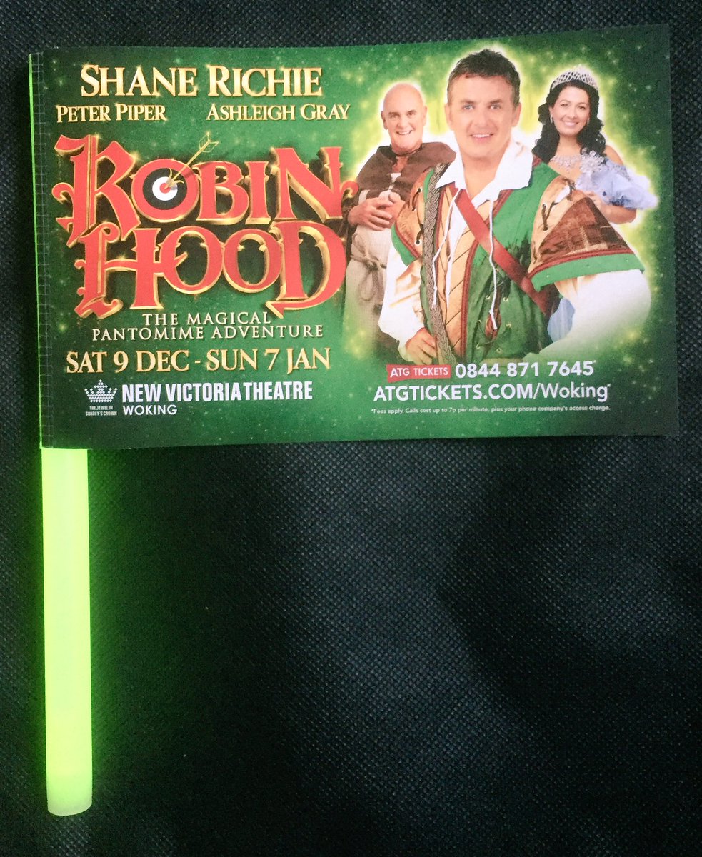 Delighted that our #GlowStick flags for #AmbassadorsWoking went down well at the Christmas lights switch on in Woking