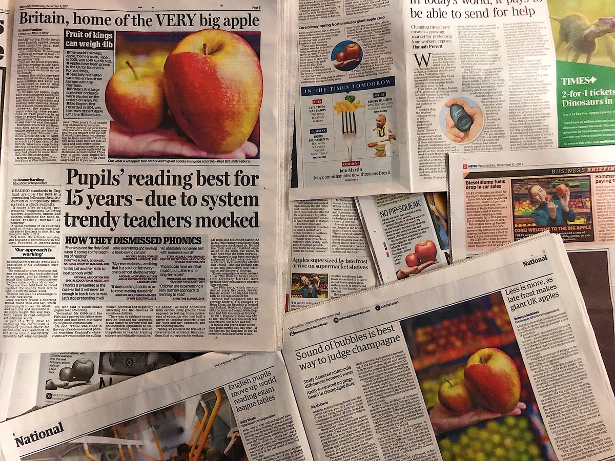 ShineComms's tweet photo. Core blimey! @Morrisons team smashing it with big apples today 🍏🍎 https://t.co/EevoDHDfBL