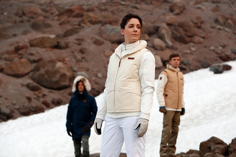 【meia】コロンビア×スターウォーズ　コラボ　レイアオーガナ 映画『スター・ウォーズ エピソード5／帝国の逆襲』のレイア姫の衣装