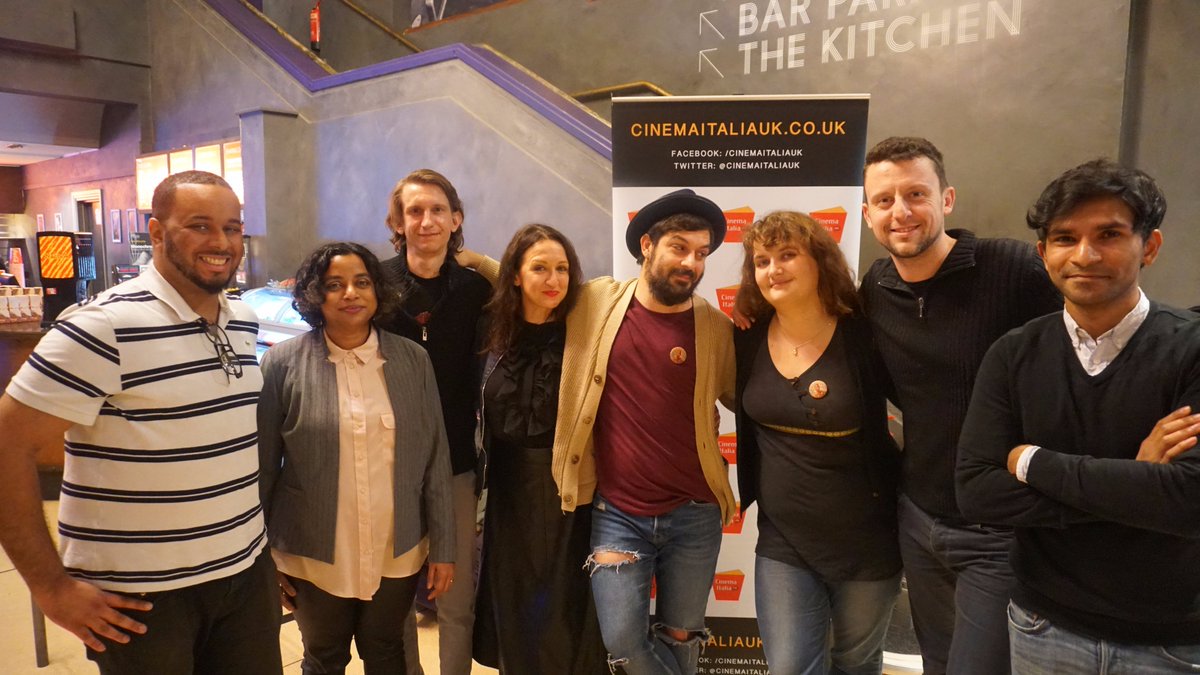 TauronEnt's tweet photo. Grande successo per #Ambaradan al London Migration Film Festival @LONMigFilmFest Il cortometraggio vince il Best Italian Short 2017. Alla serata erano presenti uno dei registi Paolo Negro e l'attrice Marzia Ercolani. ThankU https://t.co/cKjm2fSBZu